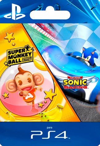 Team Sonic Racing & Super Monkey Ball Banana Blitz HD PS4