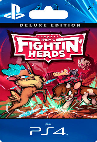 Thems Fightin Herds Deluxe Edition PS4