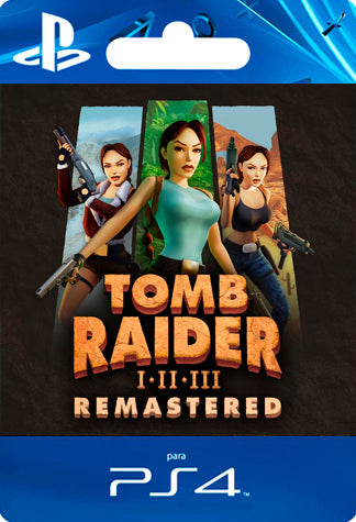 Tomb Raider I-III Remastered Starring Lara Croft PS4
