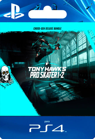 Tony Hawks Pro Skater 1 + 2 Digital Deluxe Edition PS4