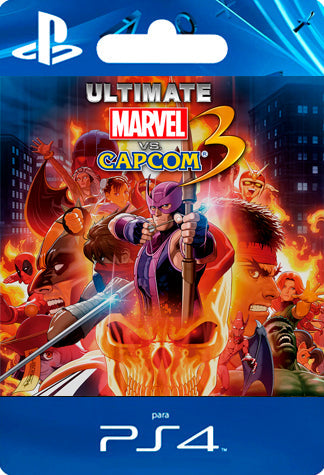 ULTIMATE MARVEL VS CAPCOM 3 PS4