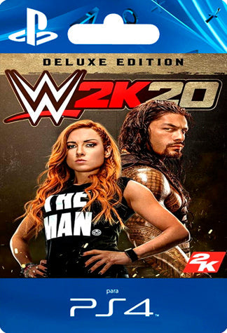 WWE 2K20 Deluxe Edition PS4