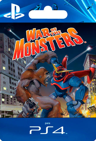War of the Monsters HD Remastered Español PS4