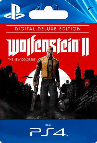 Wolfenstein II The New Colossus Deluxe Edition PS4