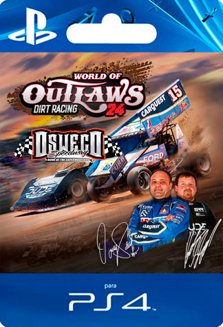 World of Outlaws Dirt Racing 24 PS4