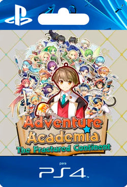 Adventure Academia The Fractured Continent PS4