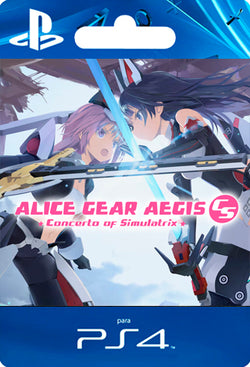 Alice Gear Aegis CS Concerto of Simulatrix PS4