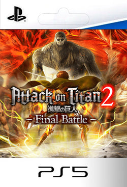 Attack on Titan 2 Final Battle PS5