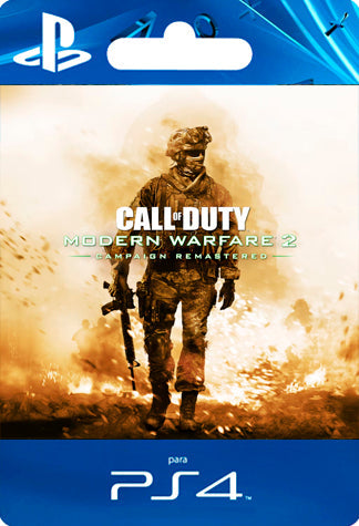 Call of Duty Modern Warfare 2 Campaign Remastered Español PS4