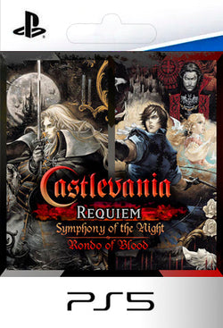 Castlevania Requiem Symphony of the Night and Rondo of Blood PS5