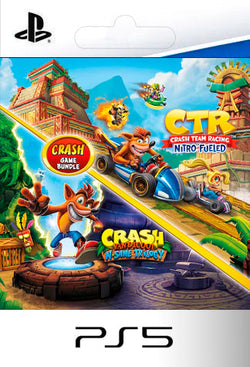Crash Bandicoot Bundle N Sane Trilogy + CTR Nitro Fueled PS5