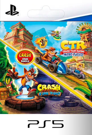Crash Bandicoot Bundle N Sane Trilogy + CTR Nitro Fueled PS5