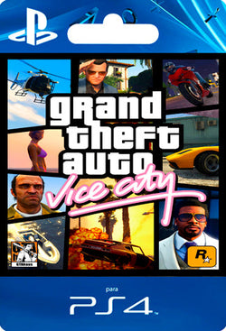 Grand Theft Auto Vice City HD Remastered Español PS4