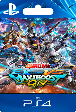 MOBILE SUIT GUNDAM EXTREME VS MAXIBOOST ON PS4
