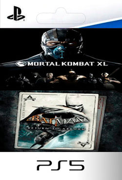 Mortal Kombat XL +  Batman Return to Arkham PS5