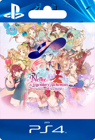 Nelke and the Legendary Alchemists Ateliers of the New World PS4