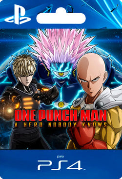 ONE PUNCH MAN A HERO NOBODY KNOWS PS4