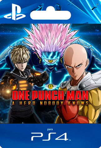 ONE PUNCH MAN A HERO NOBODY KNOWS PS4