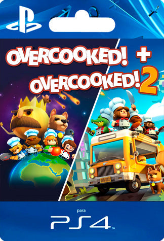 Overcooked + Overcooked 2 PS4