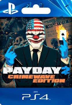PAYDAY 2 CRIMEWAVE EDITION PS4