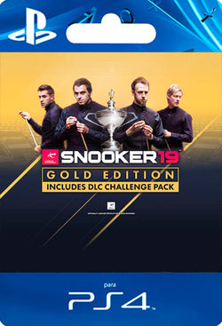 Snooker 19 Gold Edition PS4