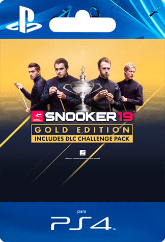 Snooker 19 Gold Edition PS4