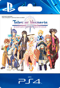 Tales of Vesperia Definitive Edition PS4