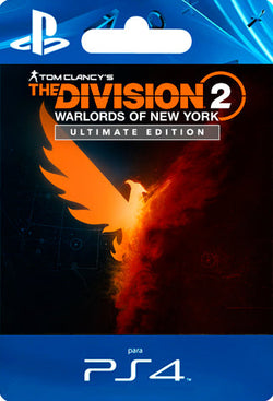 The Division 2 Warlords of New York Ultimate Edition PS4
