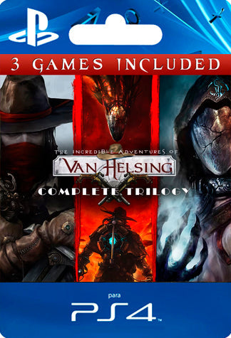 The Incredible Adventures of Van Helsing Complete Trilogy PS4