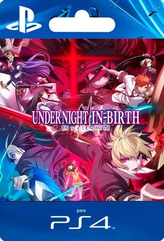 UNDER NIGHT IN BIRTH II Sys Celes PS4