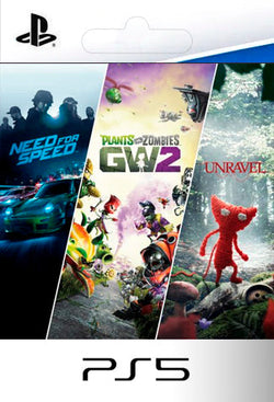 Unravel Need For Speed Plants vs Zombie GW2 Pack PS5