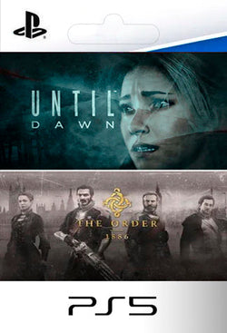 Until Dawn + The Order 1886 Pack PS5 (Version PS4)