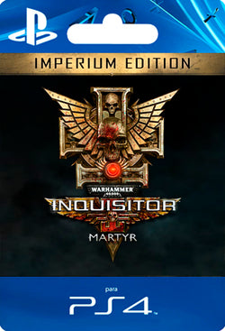 Warhammer 40000 Inquisitor Martyr Imperium Edition PS4