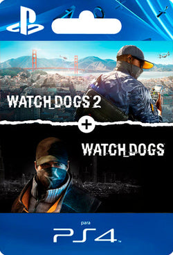 Watch Dogs 1 + Watch Dogs 2 Bundle PS4