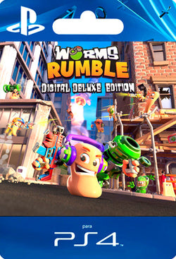 Worms Rumble Digital Deluxe Edition PS4